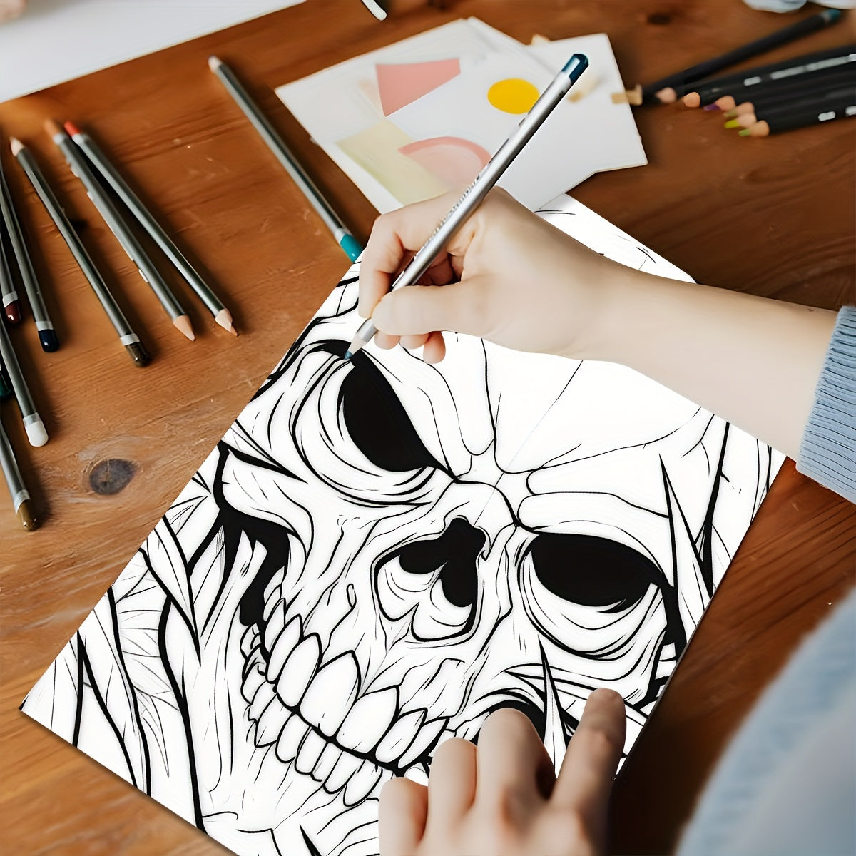 Halloween Horror Coloring Book