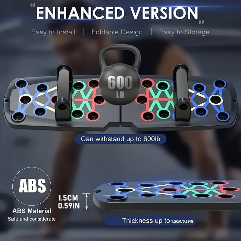 Premium Multifunctional Folding Push-up Board for Fitness Strength Training