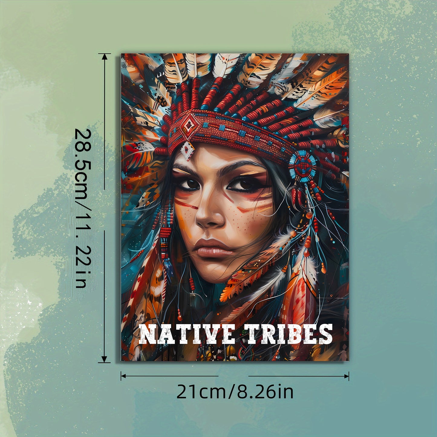 Native Tribes-Inspired Adult Coloring Book