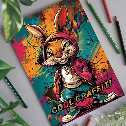 Cool Graffiti Coloring Book for Adults