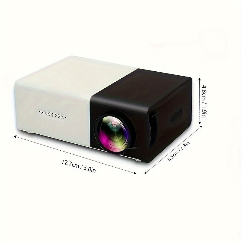 Compact 3000+ Lumens HD Mini Projector