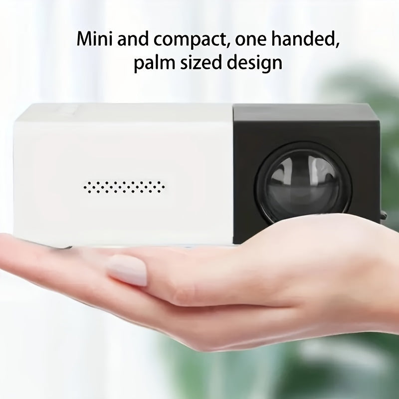 Compact 3000+ Lumens HD Mini Projector