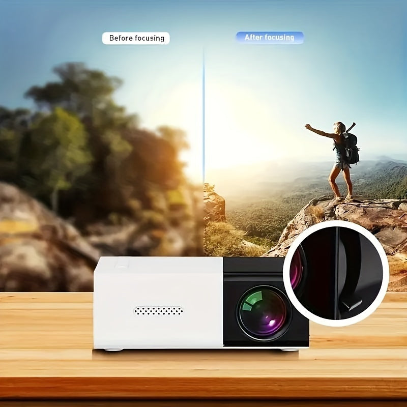 Compact 3000+ Lumens HD Mini Projector