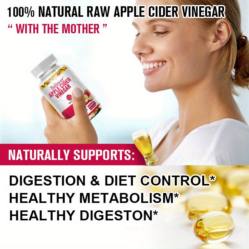 Apple Cider Vinegar Capsules With Ceylon Cinnamon Magnesium