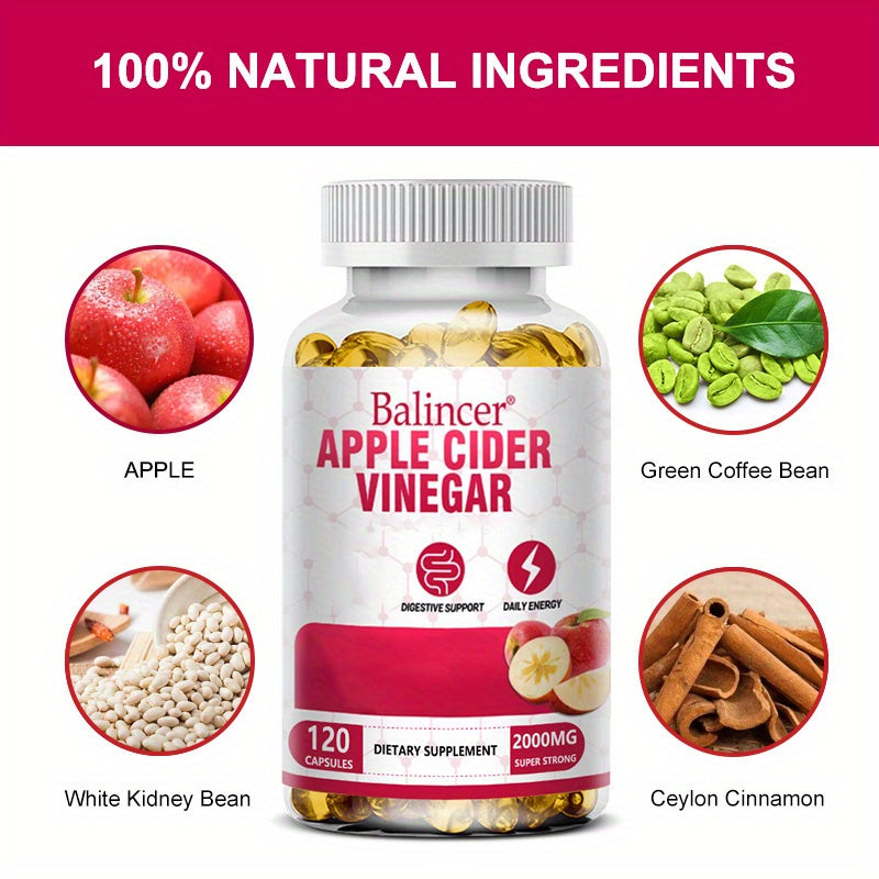 Apple Cider Vinegar Capsules With Ceylon Cinnamon Magnesium