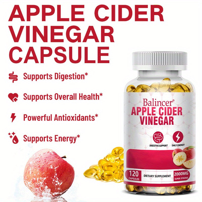 Apple Cider Vinegar Capsules With Ceylon Cinnamon Magnesium