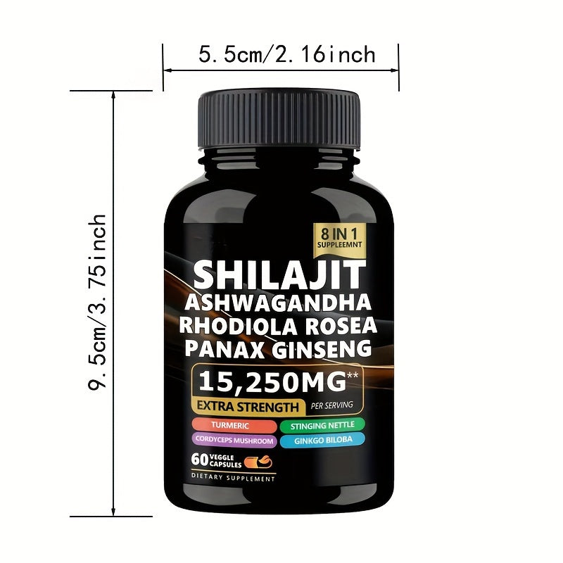 Pure Himalayan Shilajit Supplement With 7+ Super Ingredients