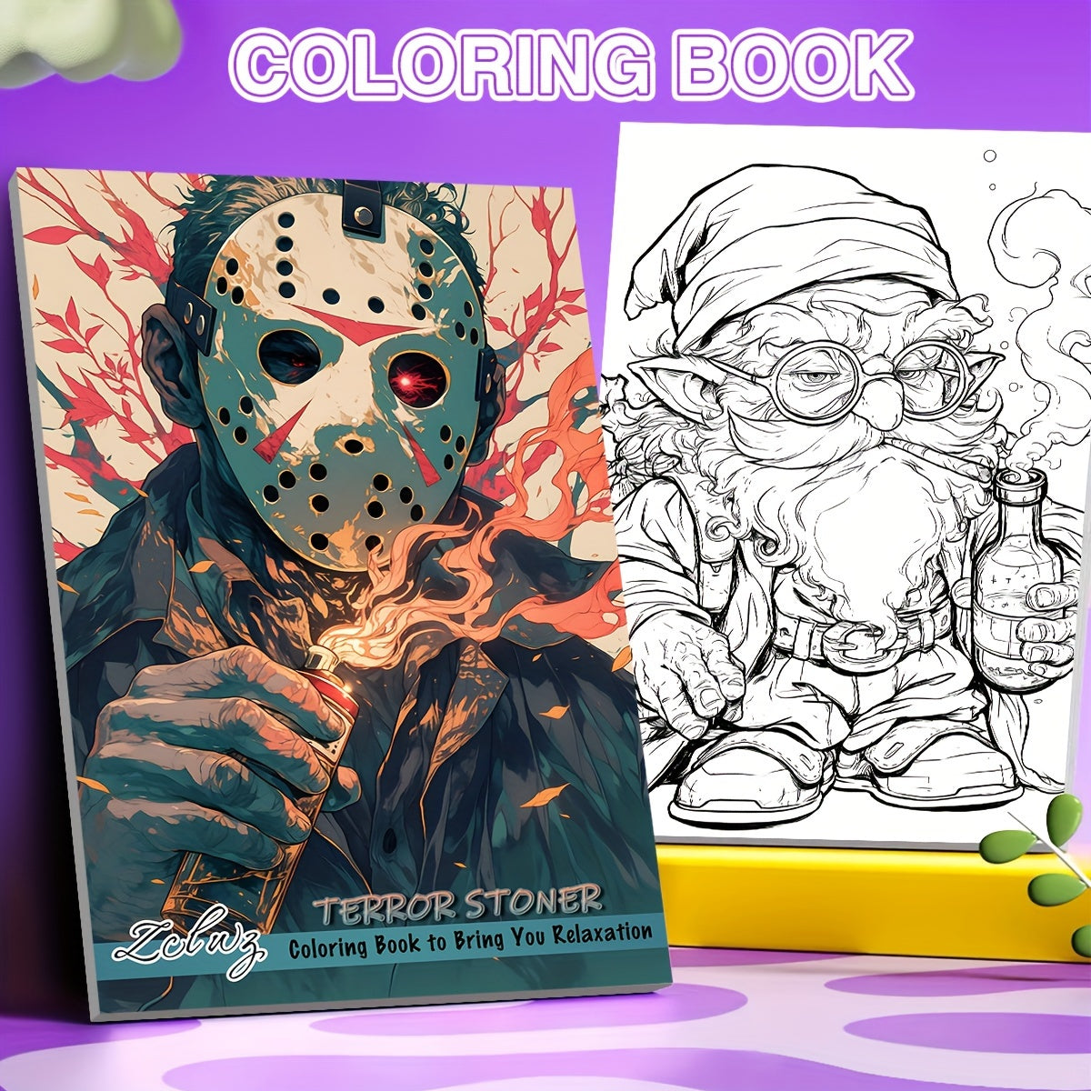 Halloween Horror Coloring Book