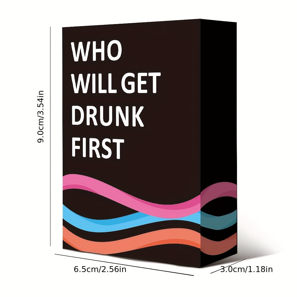 Adult Drinking Card Game - Who Will Get Drunk First