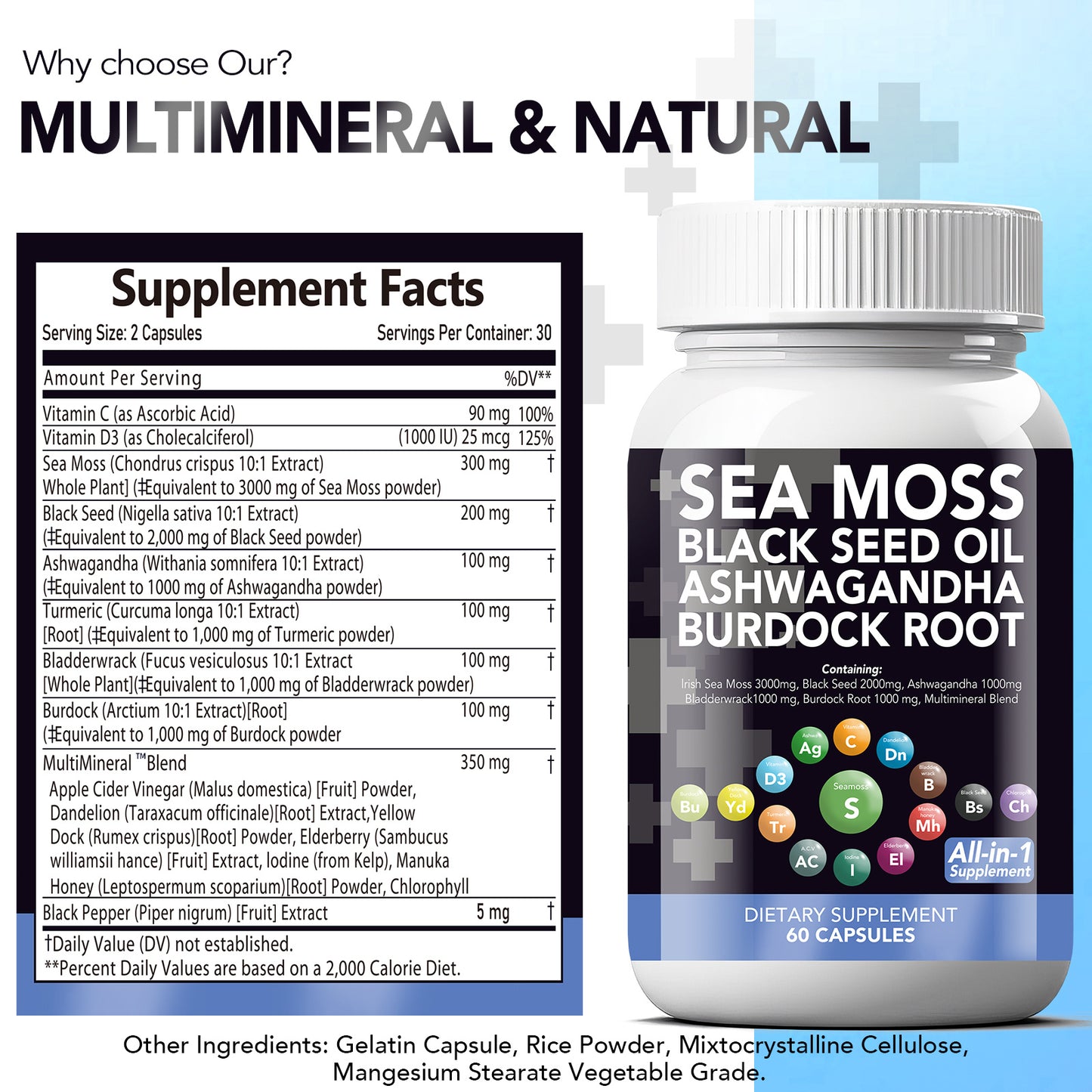 Sea Moss Black Seed Oil