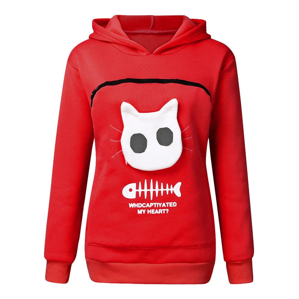 Cat Lovers Kangaroo Pouch Hoodie