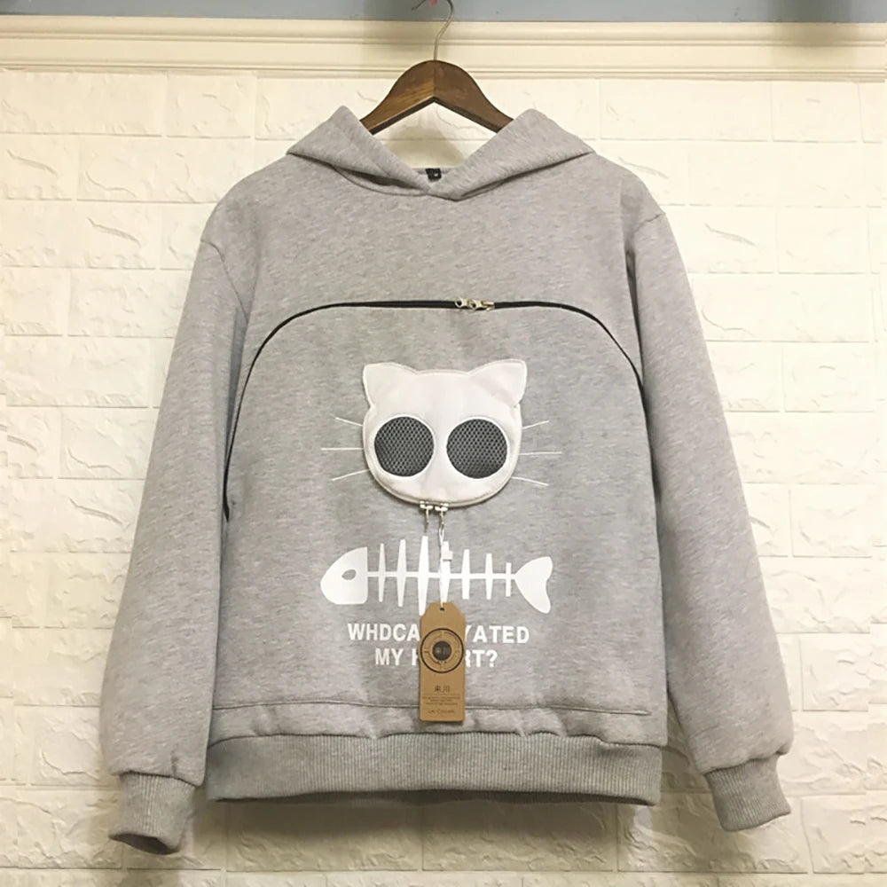 Cat Lovers Kangaroo Pouch Hoodie