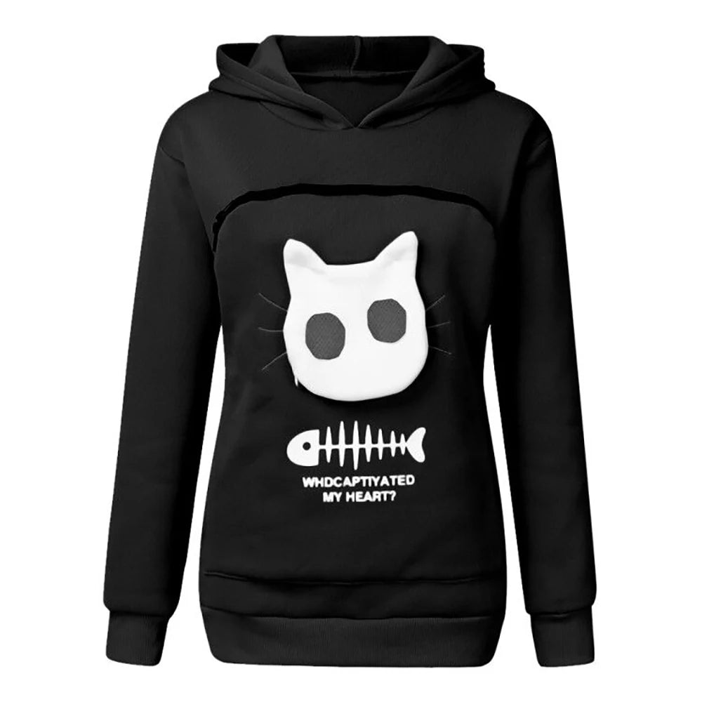 Cat Lovers Kangaroo Pouch Hoodie