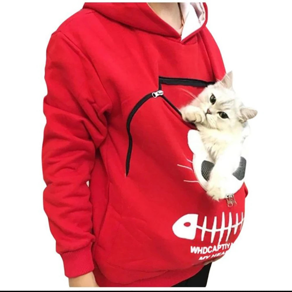 Cat Lovers Kangaroo Pouch Hoodie