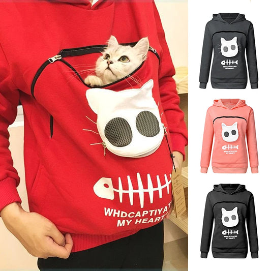 Cat Lovers Kangaroo Pouch Hoodie