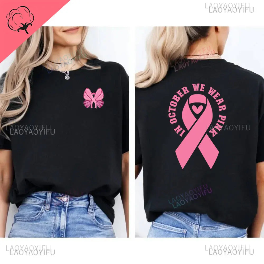 Pink October Awareness I Am A Survivor T-shirt