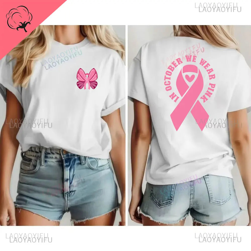 Pink October Awareness I Am A Survivor T-shirt