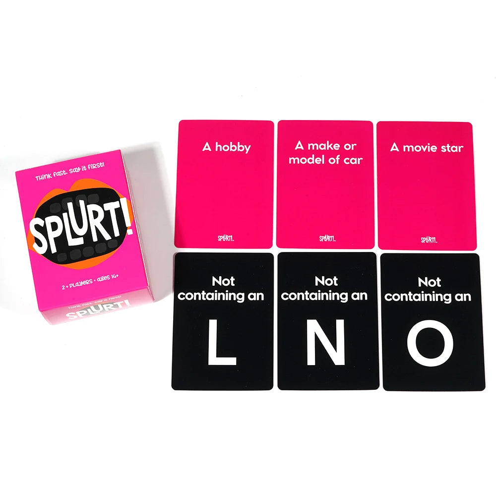 Splurt! Card Game Splurt