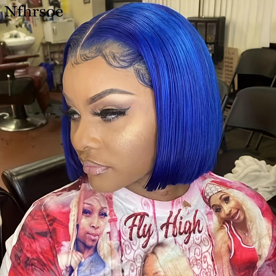 180% Density Bob Wig - Human Hair with 13x4 Lace Front