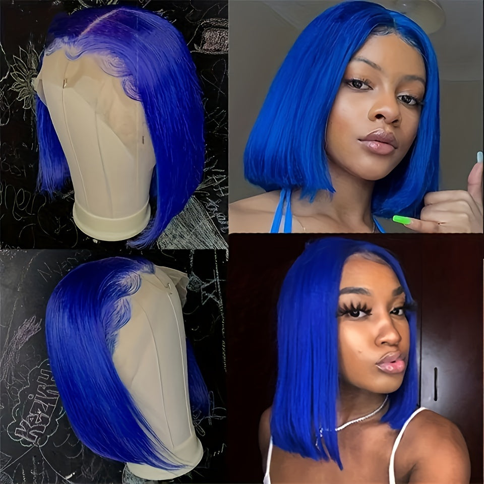 180% Density Bob Wig - Human Hair with 13x4 Lace Front